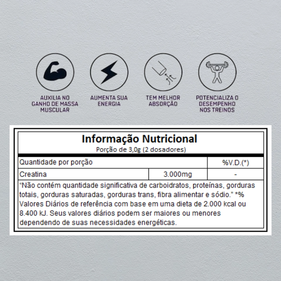 Creatina Pura 300g Canibal Inc - 2