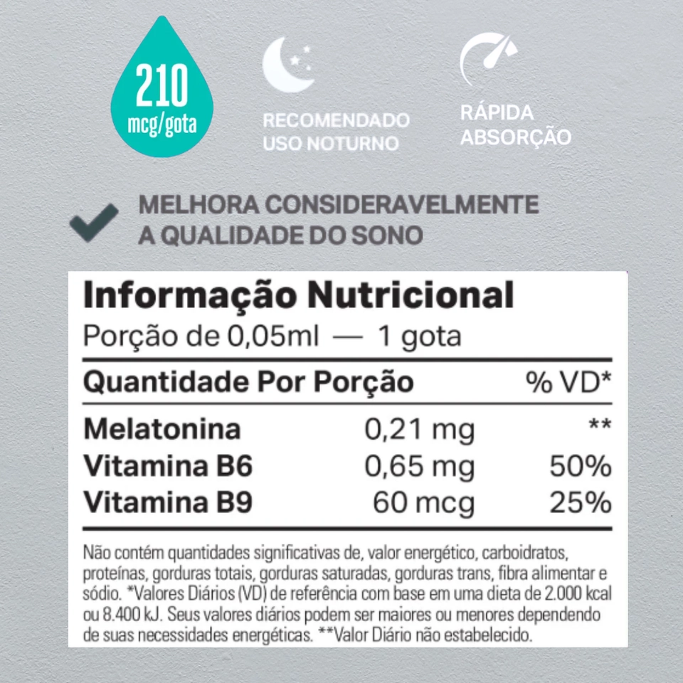 Melatonina em Gotas 30ml Elemento Puro - 2