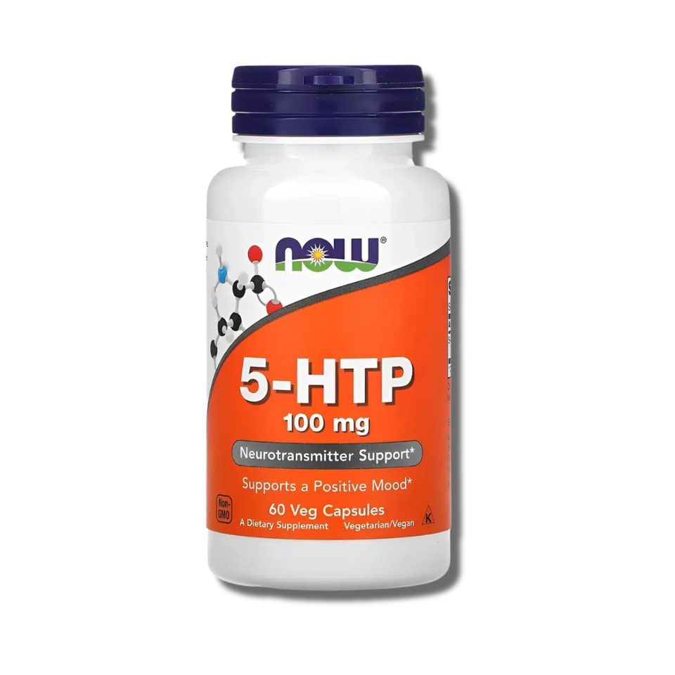 5-HTP Neurotransmitter Support 100mg 60 Cápsulas - Now