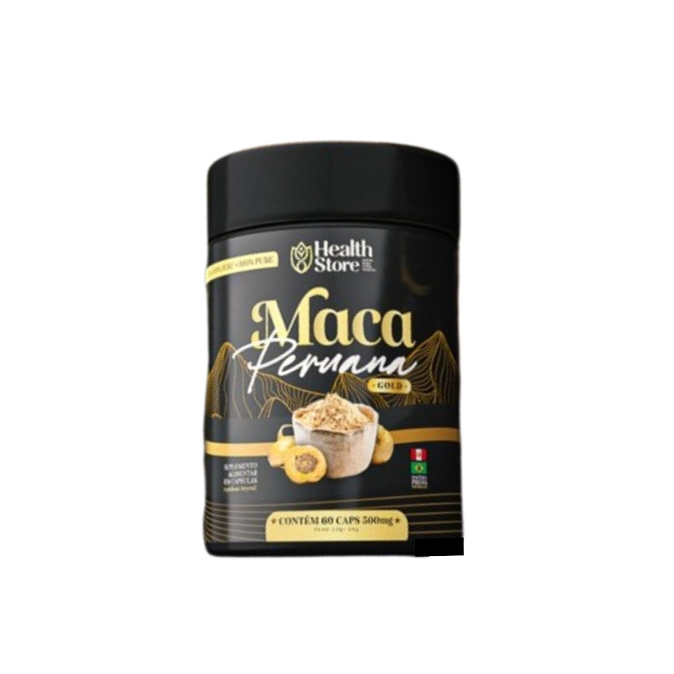 Maca Peruana 120 Cápsulas Health Store