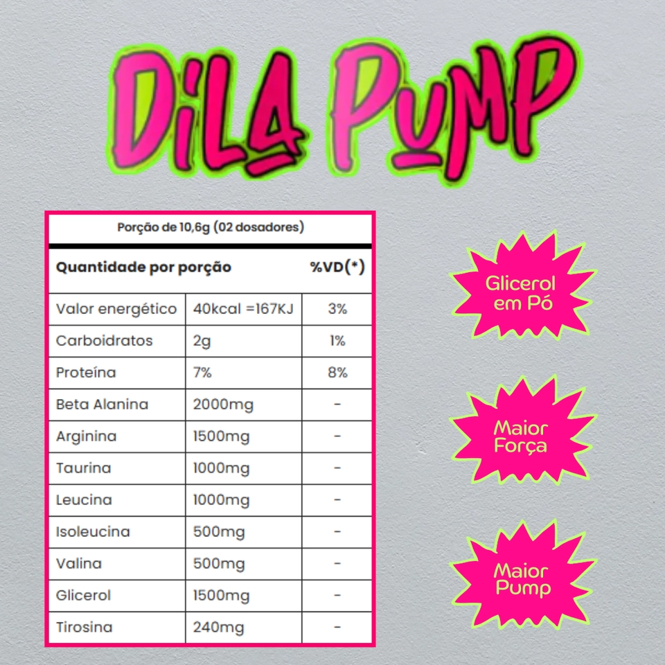 Dila Pump 318G - Adaptogen - 2