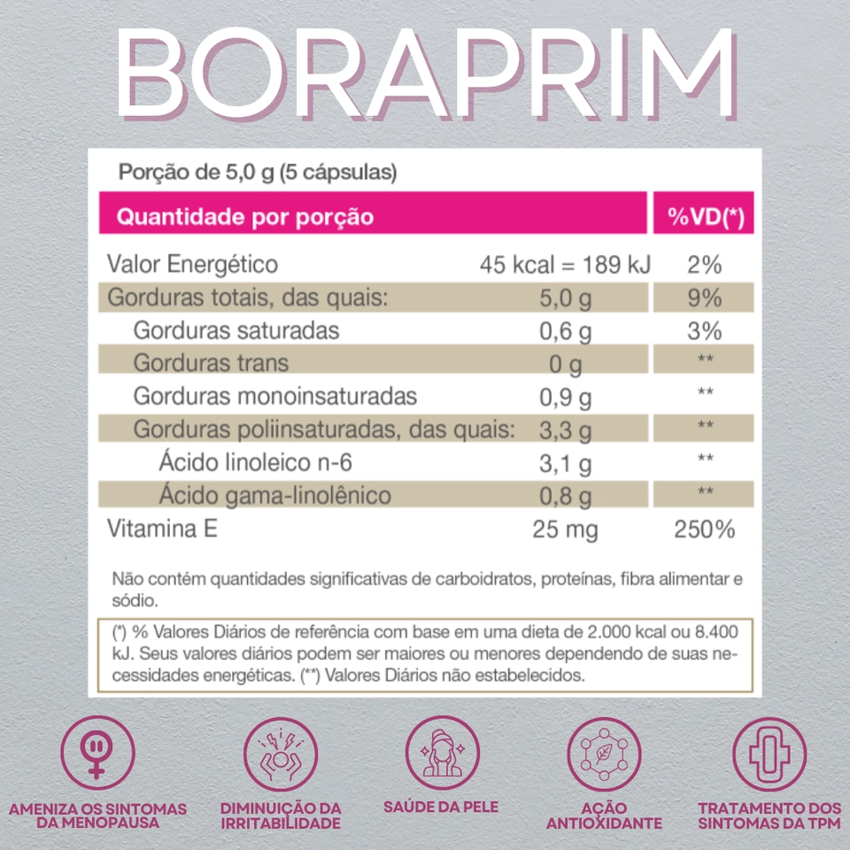 Boraprim 30 Cápsulas - Vitafor - 2