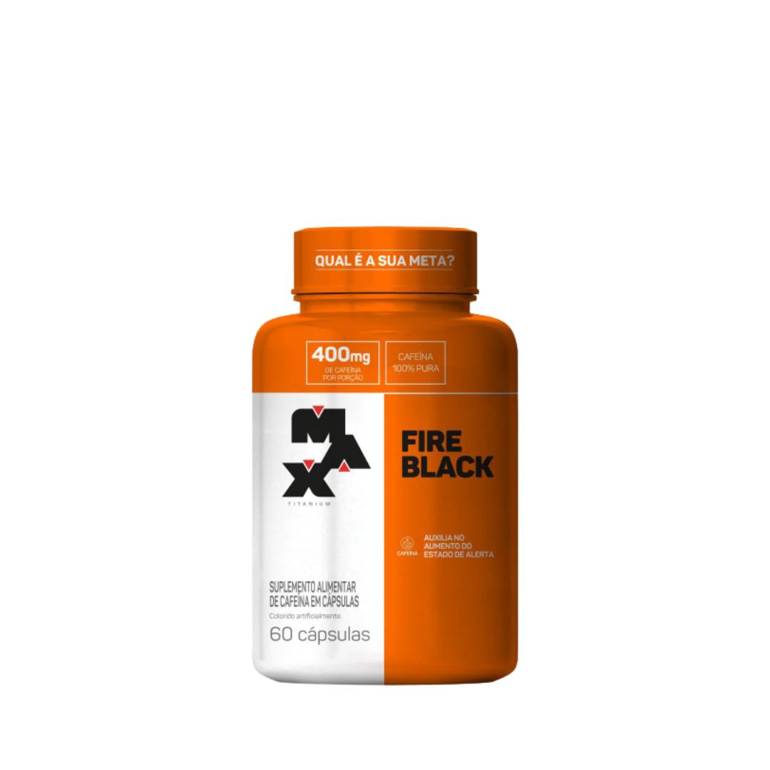 Fire Black 60 cápsulas Max Titanium