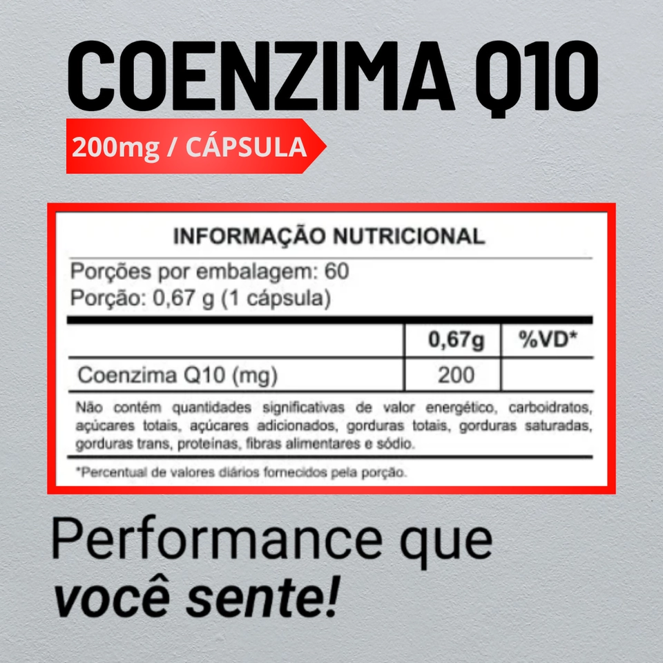 Coenzima Q10 60Caps - Under Labz - 2