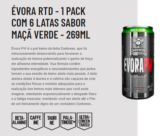 Energético Évora Drink 269ml - 2