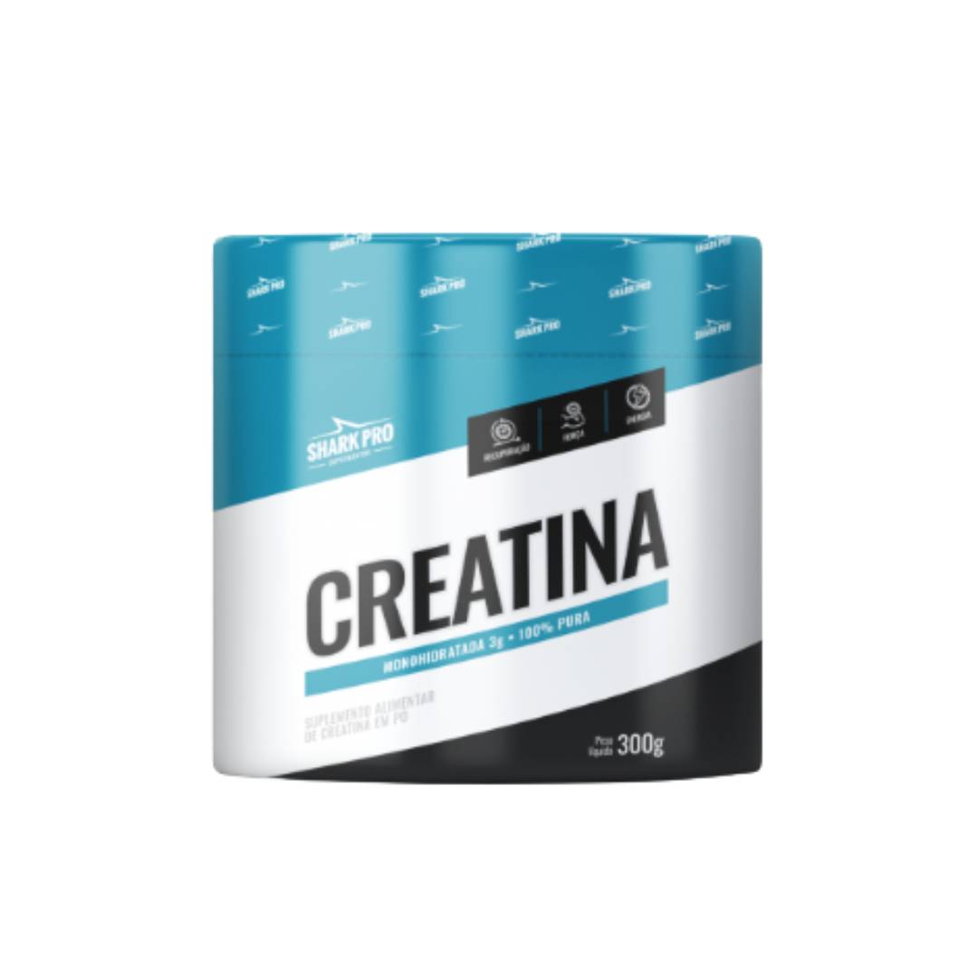 Creatina 100% Pura 300g Shark Pro - 1