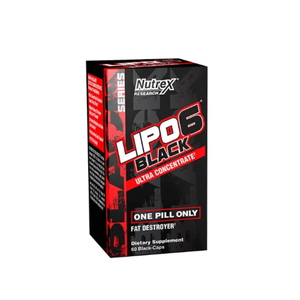 Lipo 6 Black 60 Cápsulas Nutrex - 1