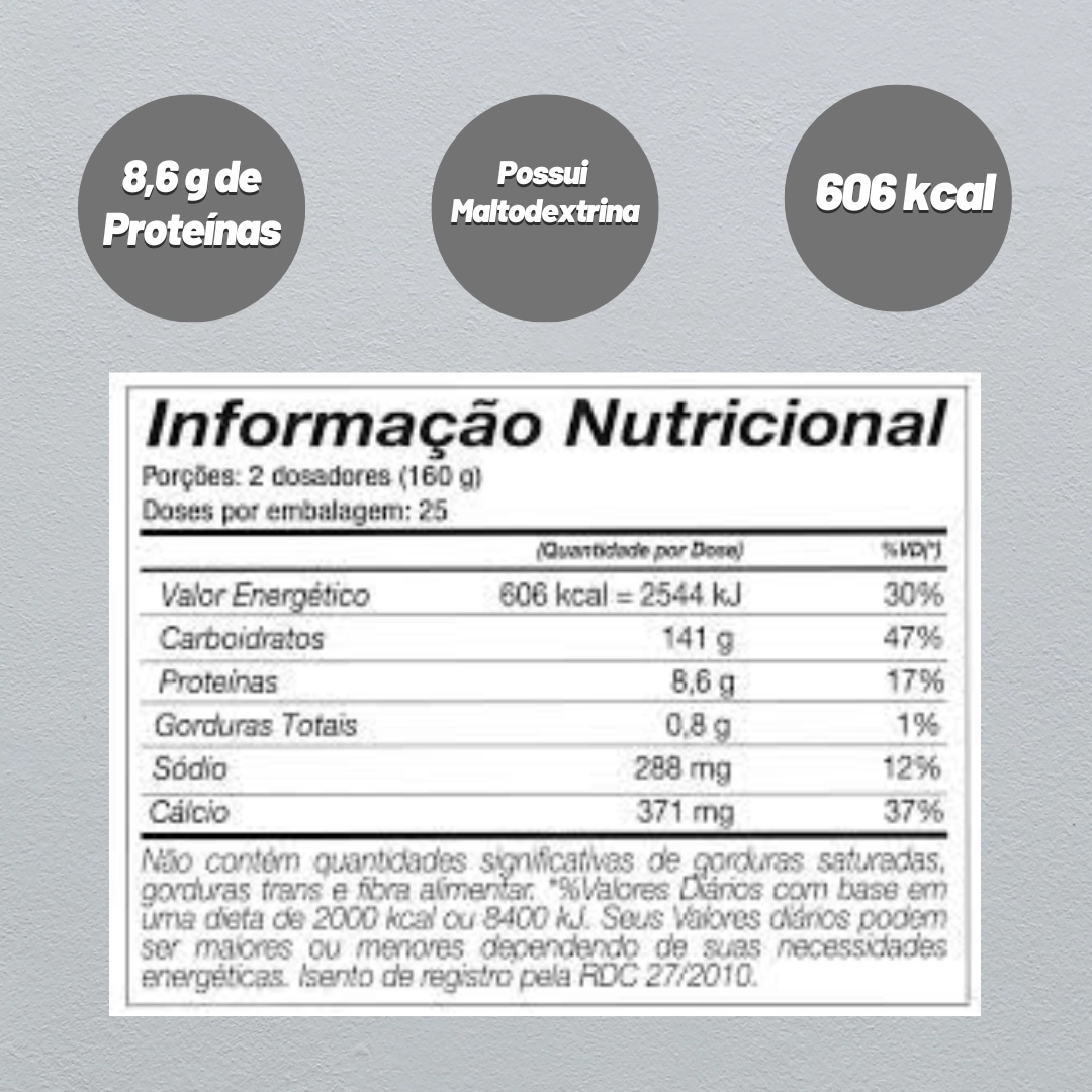 Hipercalórico Mass Gainer 1,6kg Black Skull - 2