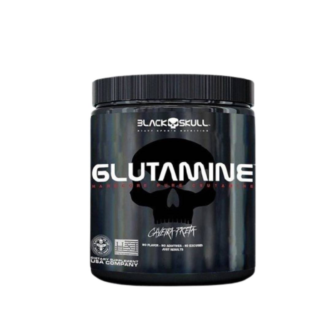 Glutamina Turbo 300g Black Skull