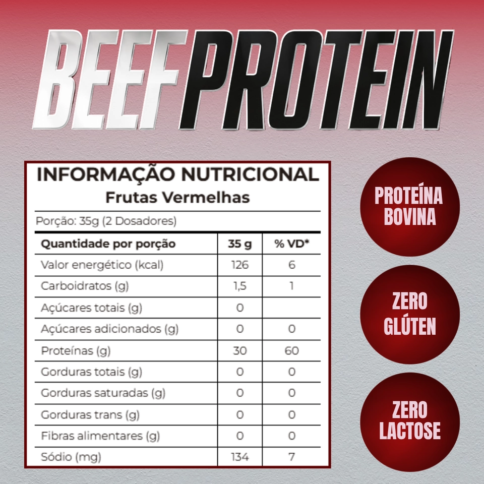 Beef Protein 900g - IntegralMédica - 2