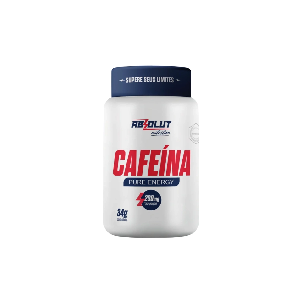 Cafeína Anidra 30 cápsulas – Absolut Nutrition