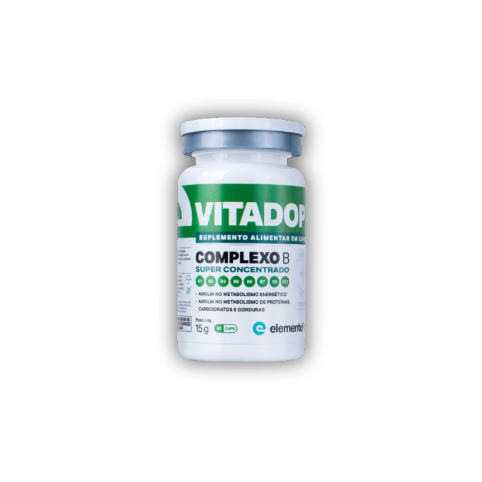 VITADOP B - Vitaminas complexo B - 60 Cápsulas - 1
