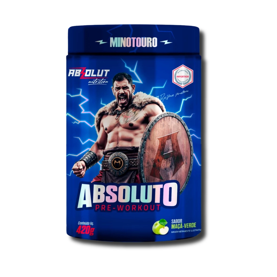 Pré-treino Absoluto 420g | Pré-Workout Minotouro - Absolut Nutrition