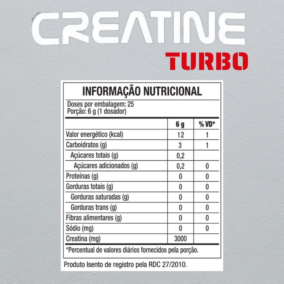 Creatine Turbo Refil - 150g - 2