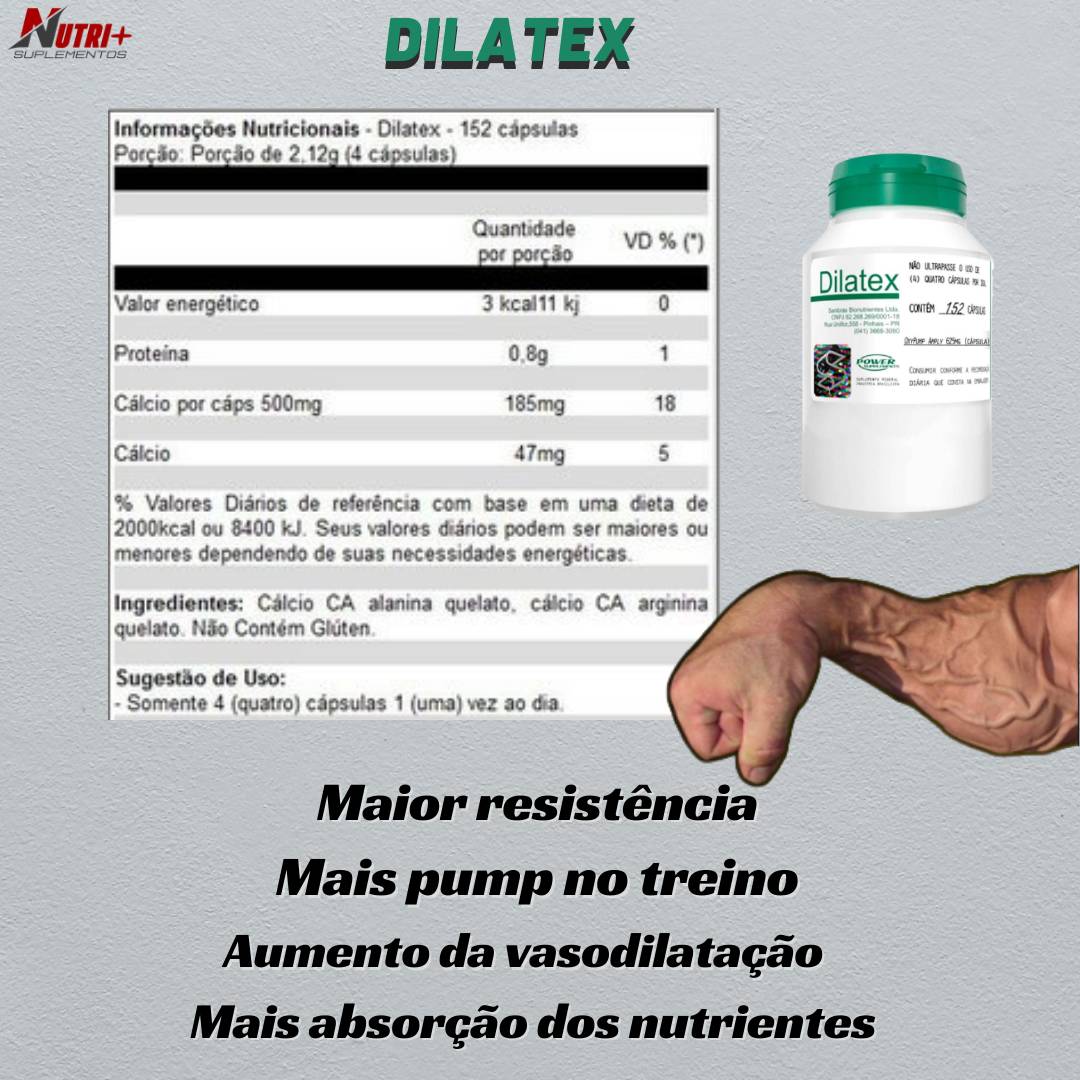 Dilatex 152 cápsulas - Power Supplements - 2