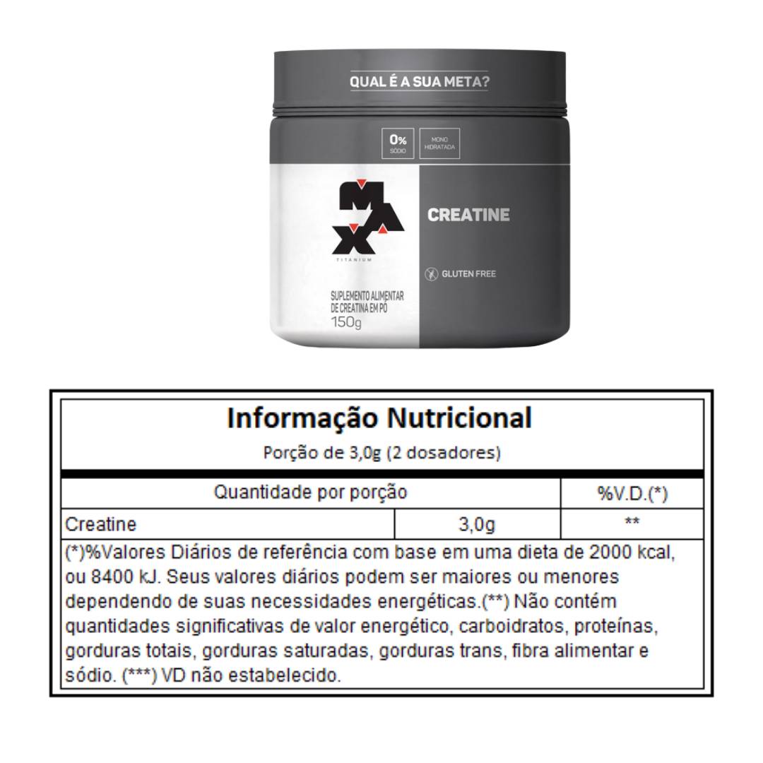 Creatina 150g Max Titanium - 2