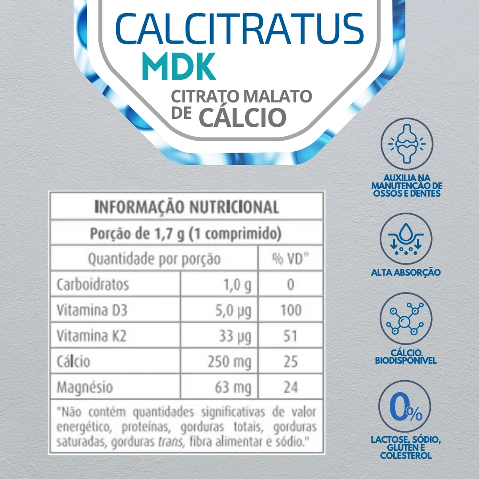 Calcitratus - 30 Comprimidos - Equaliv - 2