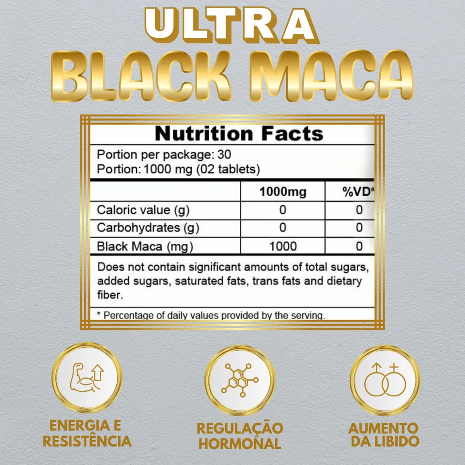 Ultra Black Maca - LabLife - 2