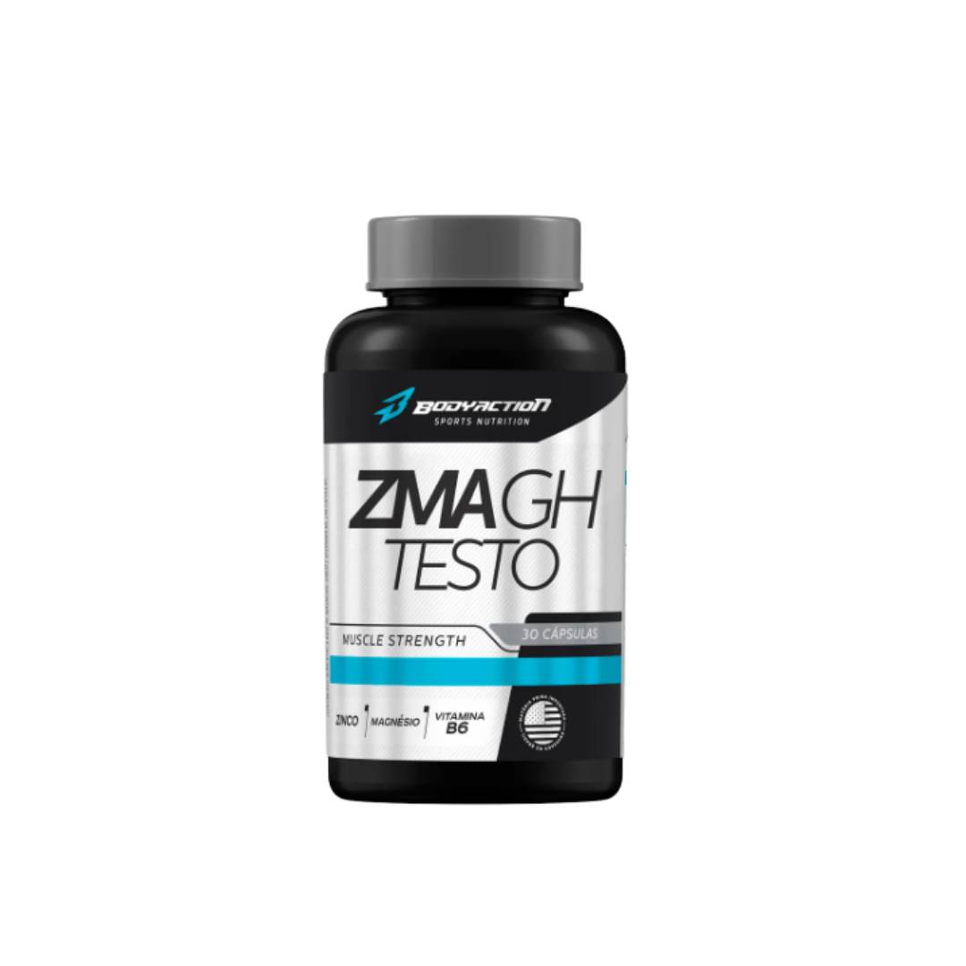ZMA GH TESTO 30 Cápsulas Body Action