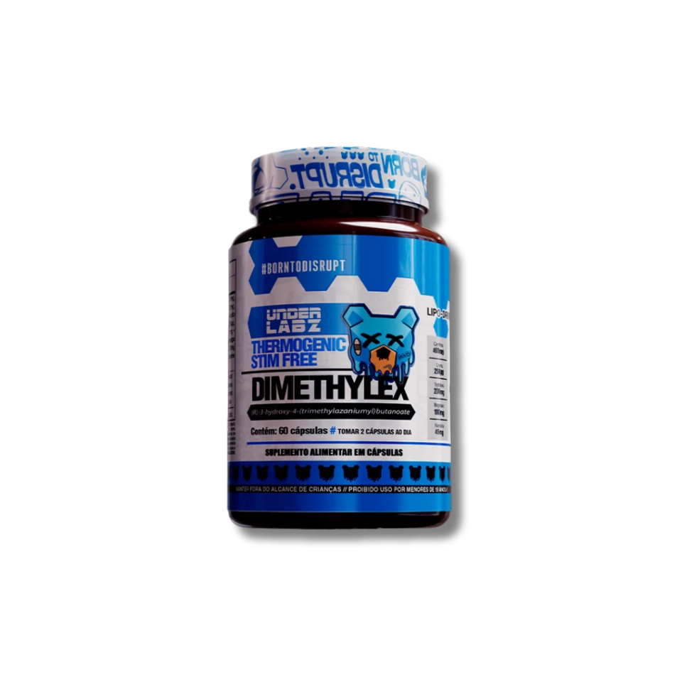 Dimethylex Stim Free - 60 Cápsulas | Under Labz 