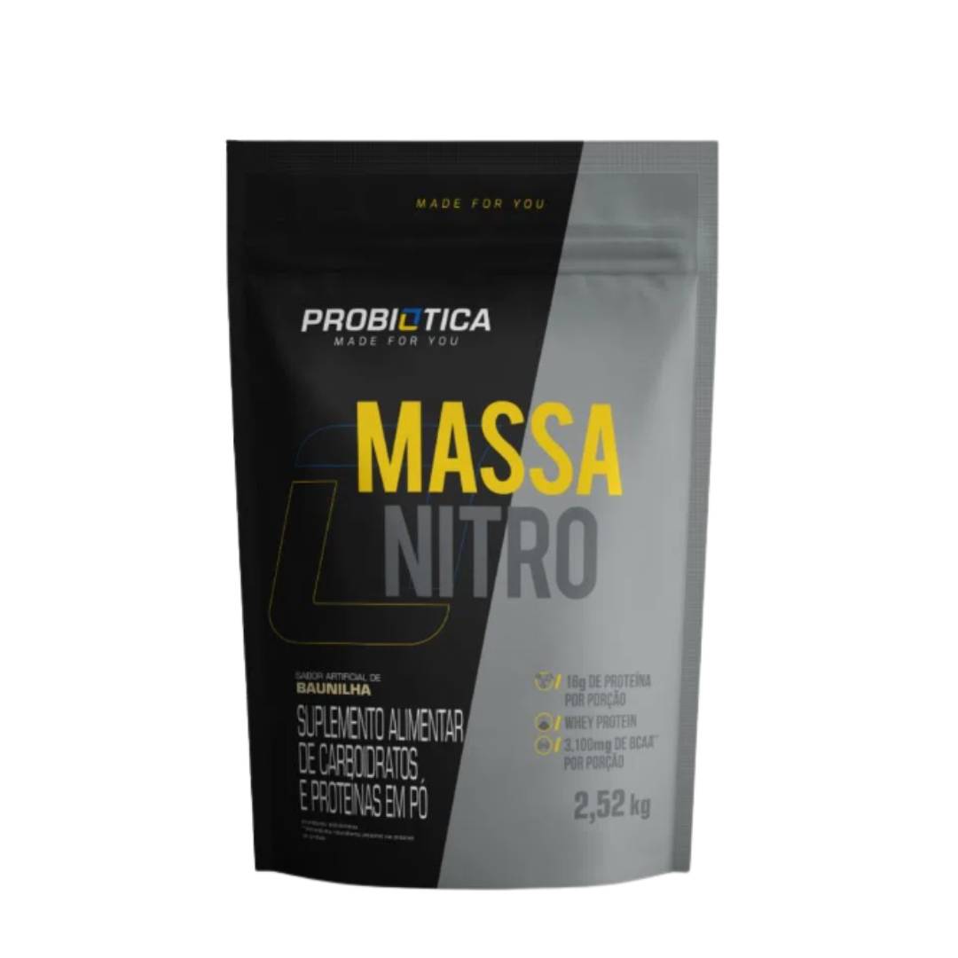 Hipercalórico 2,52kg Massa Nitro Probiótica