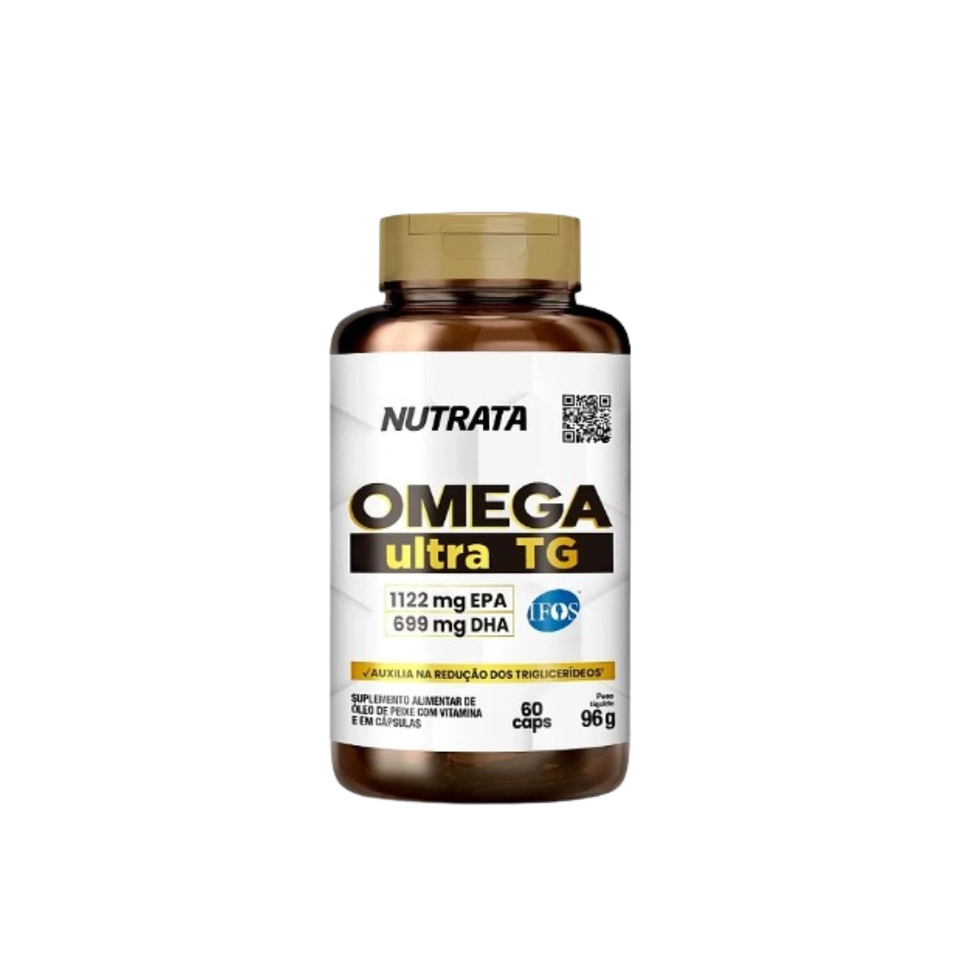 Ômega 3 Ultra TG 60 Cápsulas Nutrata - 1