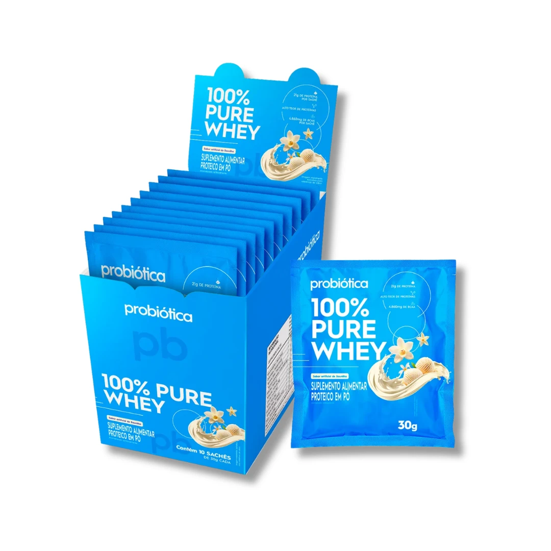 100% Pure Whey - Monodose Probiótica - 1