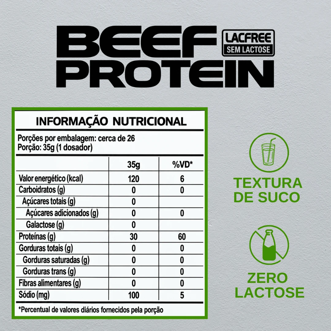 Beef Protein 900g - Euronutry - 2
