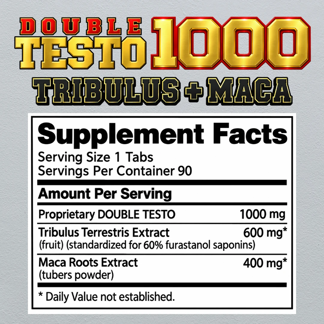 Double Testo 1000 90 Cápsulas - Lablife - 2