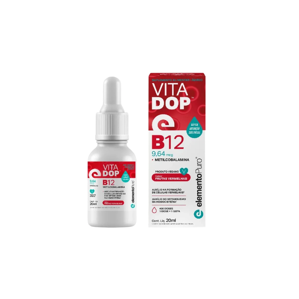 Vitamina B12 20ml Elemento Puro - 1