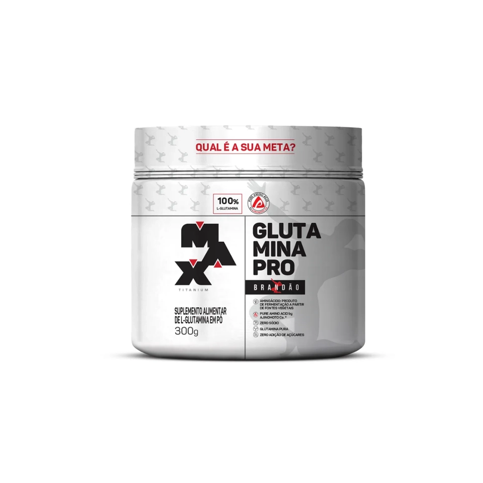 Glutamina Pro 300g Max Titanium