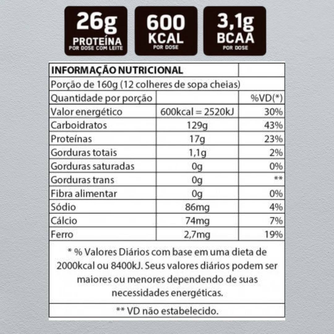 Hipercalórico Hard Mass 3kg Body Action - 2