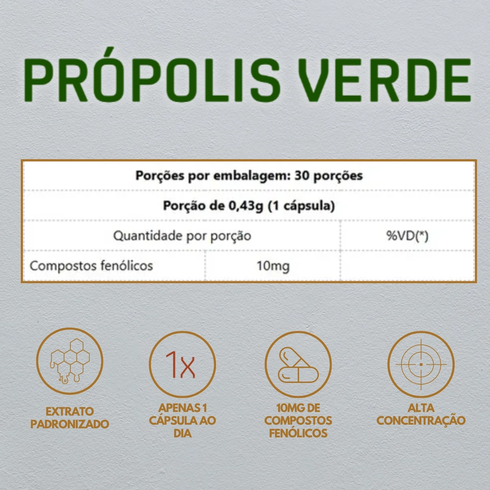 Própolis Verde | 30 Cápsulas - DUX - 2