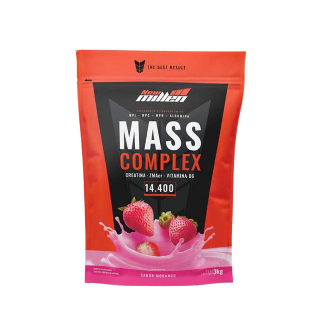 Hipercalórico Mass Complex 3kg New Millen