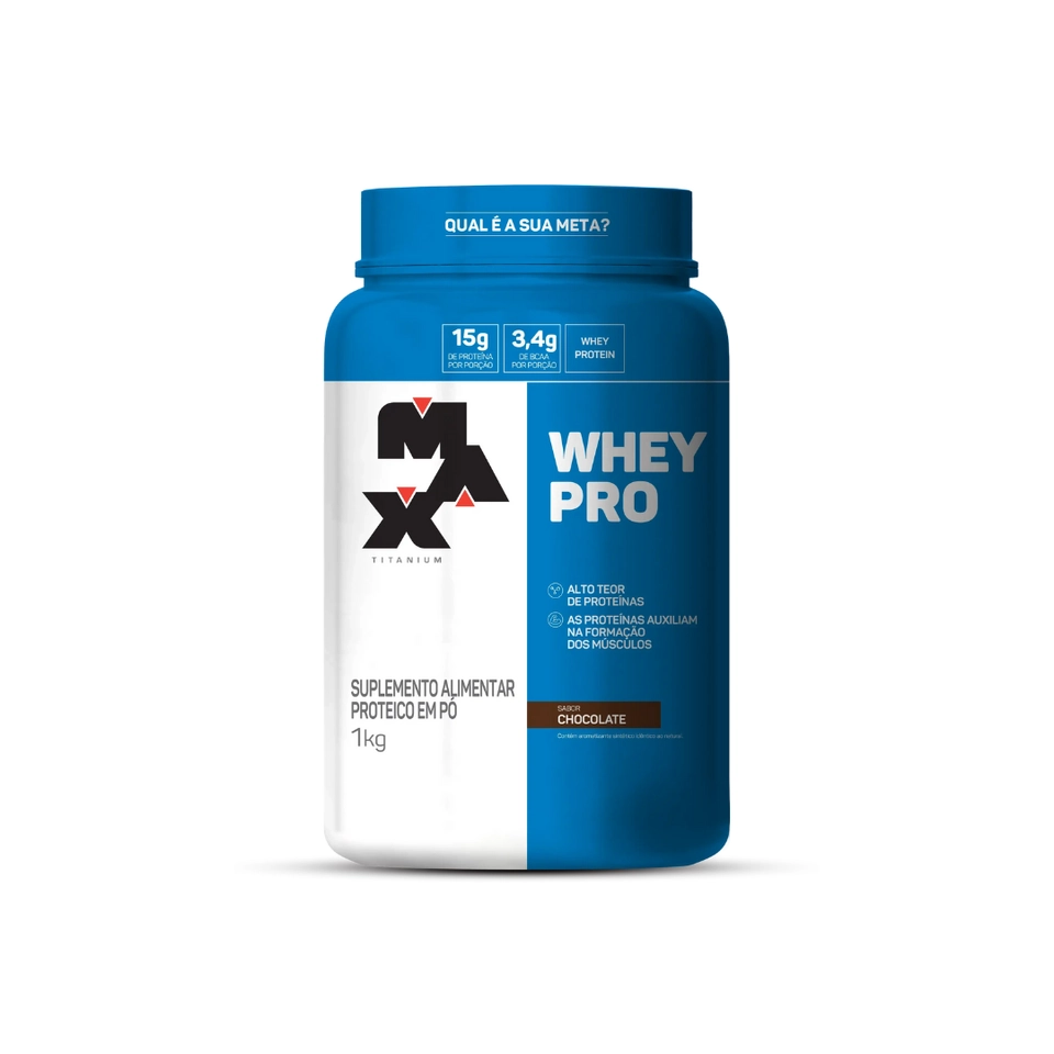 Whey Pro 1kg Max Titanium - 1