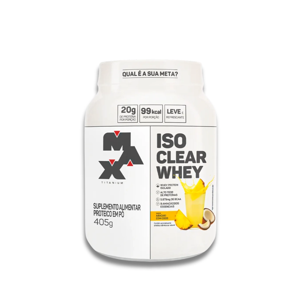 Iso Clear Whey Pote 405g - Max Titanium