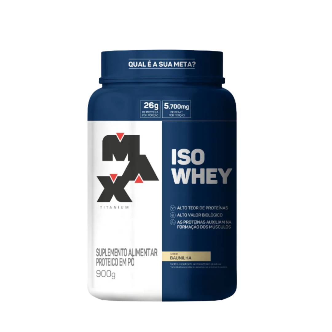 Whey Isolado 900g Max Titanium  - 1