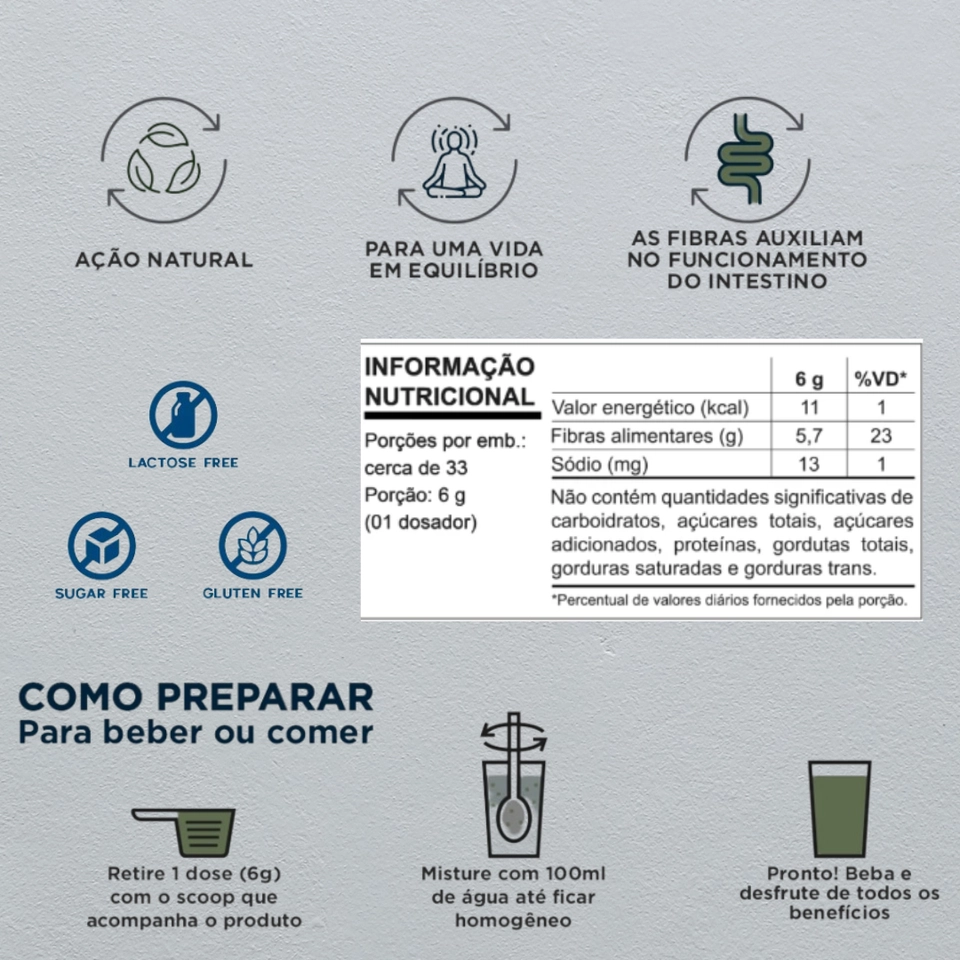 Natural Fiber 3 200g Nutrata - 2