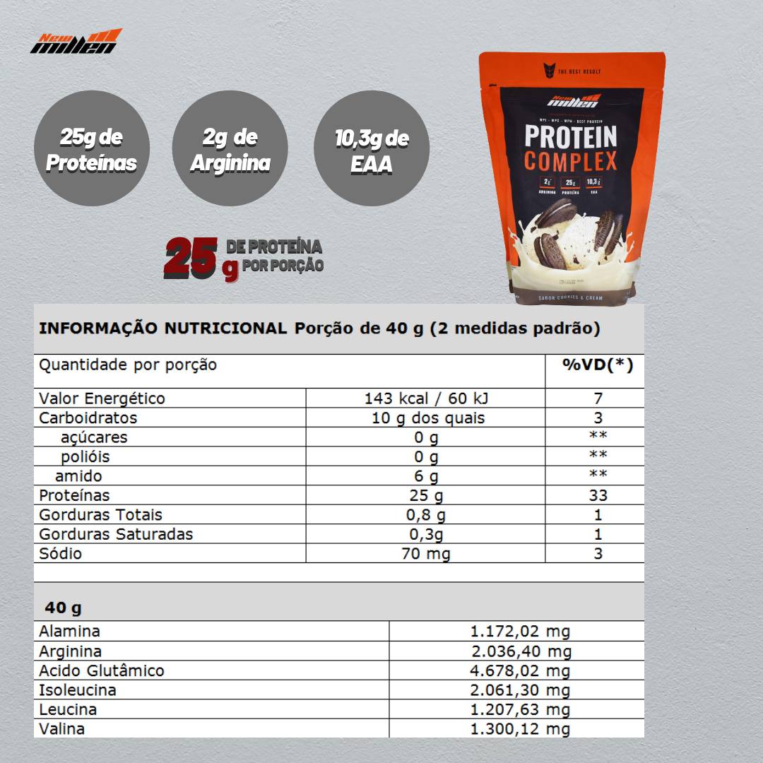 Protein Complex 900g New Millen - 2