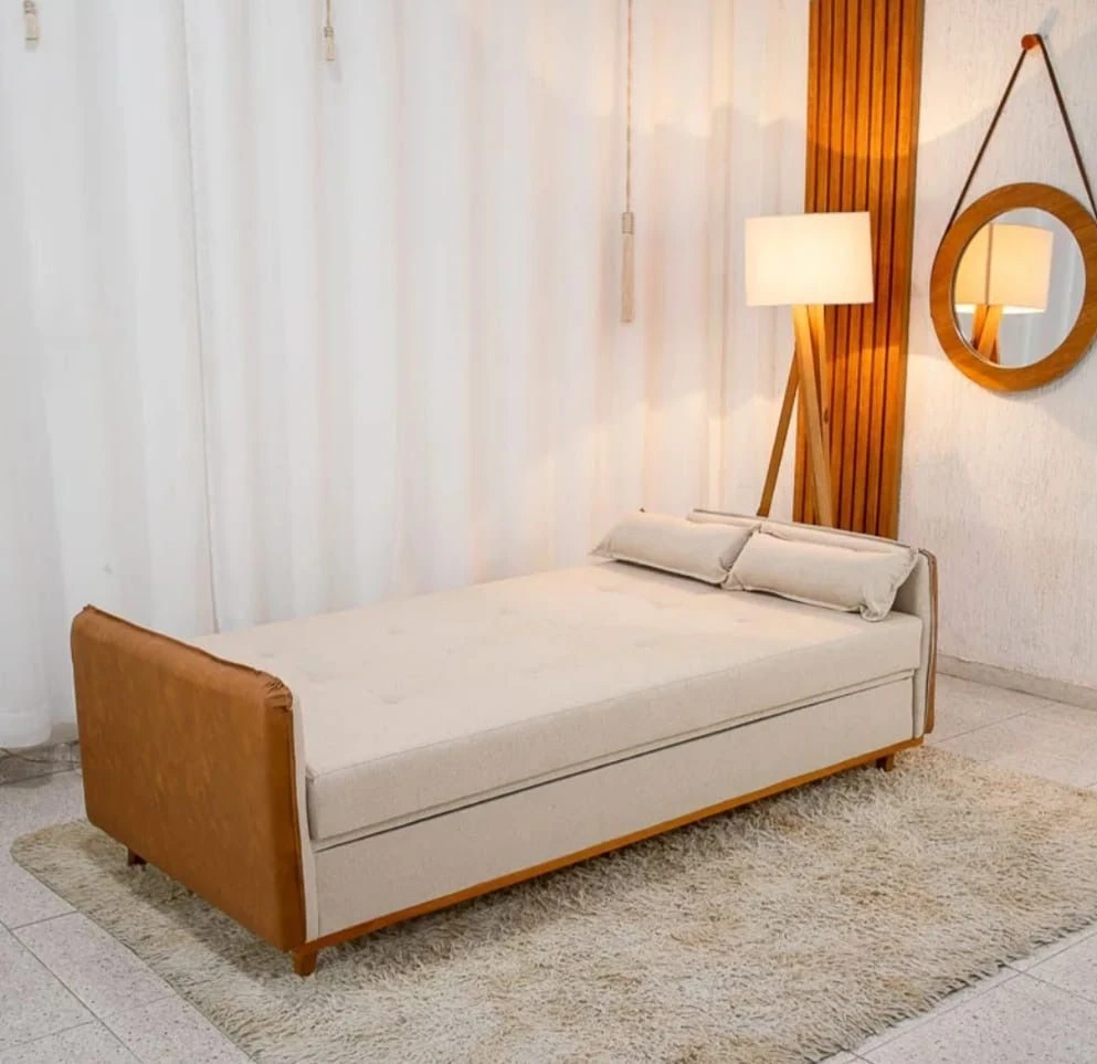 SOFAR CAMA C/BAÚ IPANEMA  - 2
