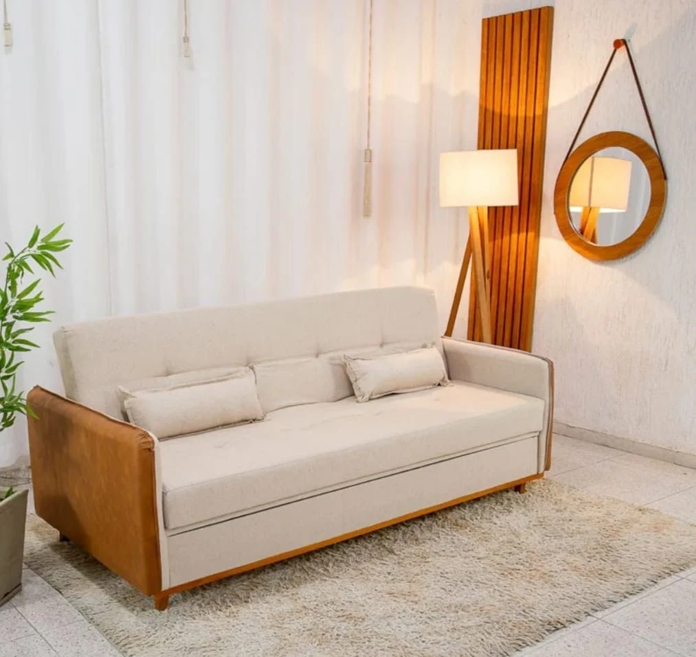 SOFAR CAMA C/BAÚ IPANEMA  - 1