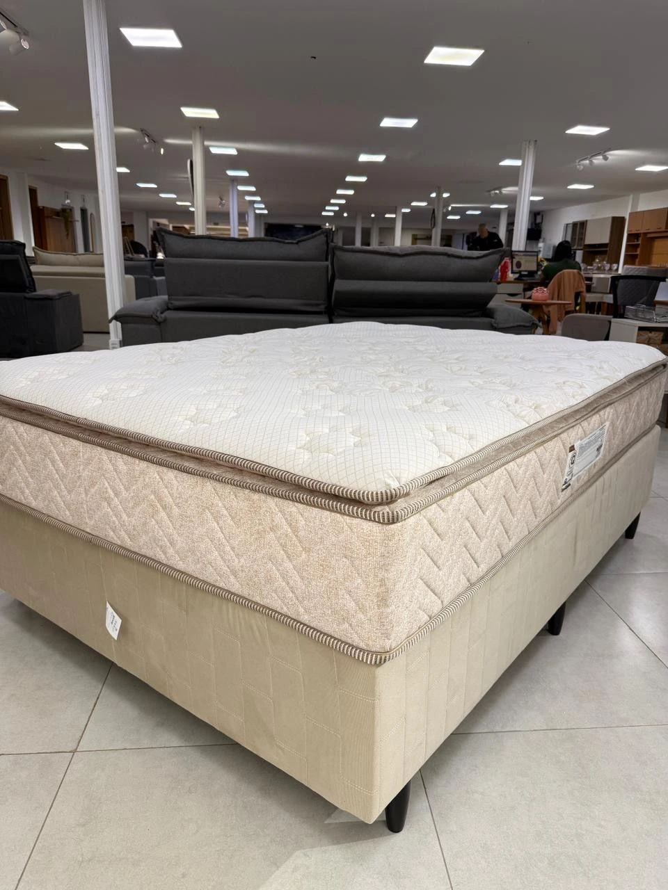 SUPER PROMOÇÃO – COLCHÃO MINASPUMA NATURART BEGE - 1