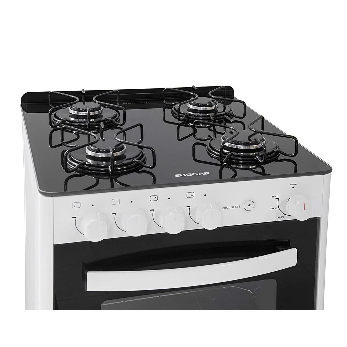 FOGÃO COOK GLASS 4B BIVOLT - SUGGAR - 5