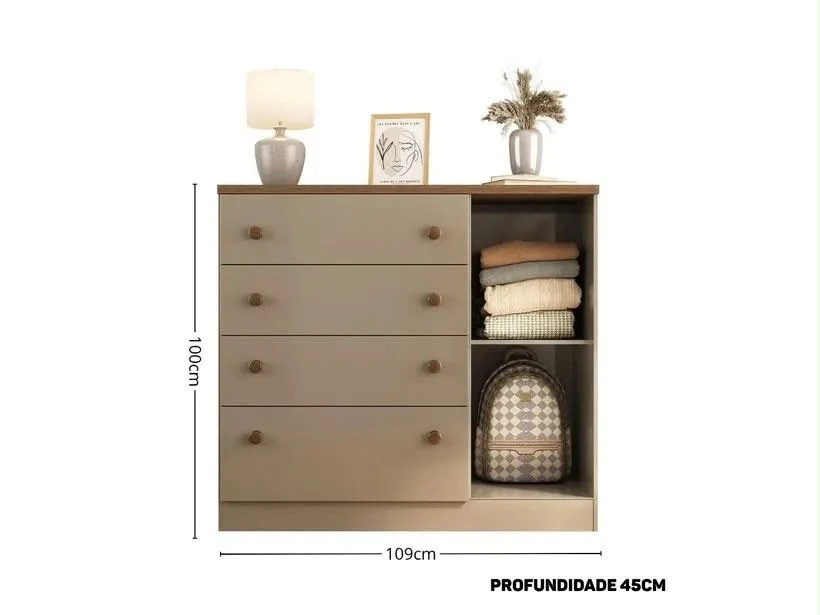 Cômoda Dakota - 3