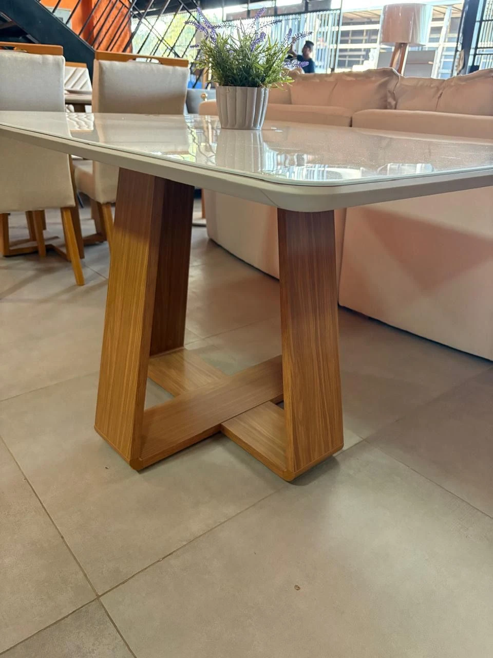MESA ATLANTA 135 x 90 C/ 4 CADEIRAS SANTORINE - 5