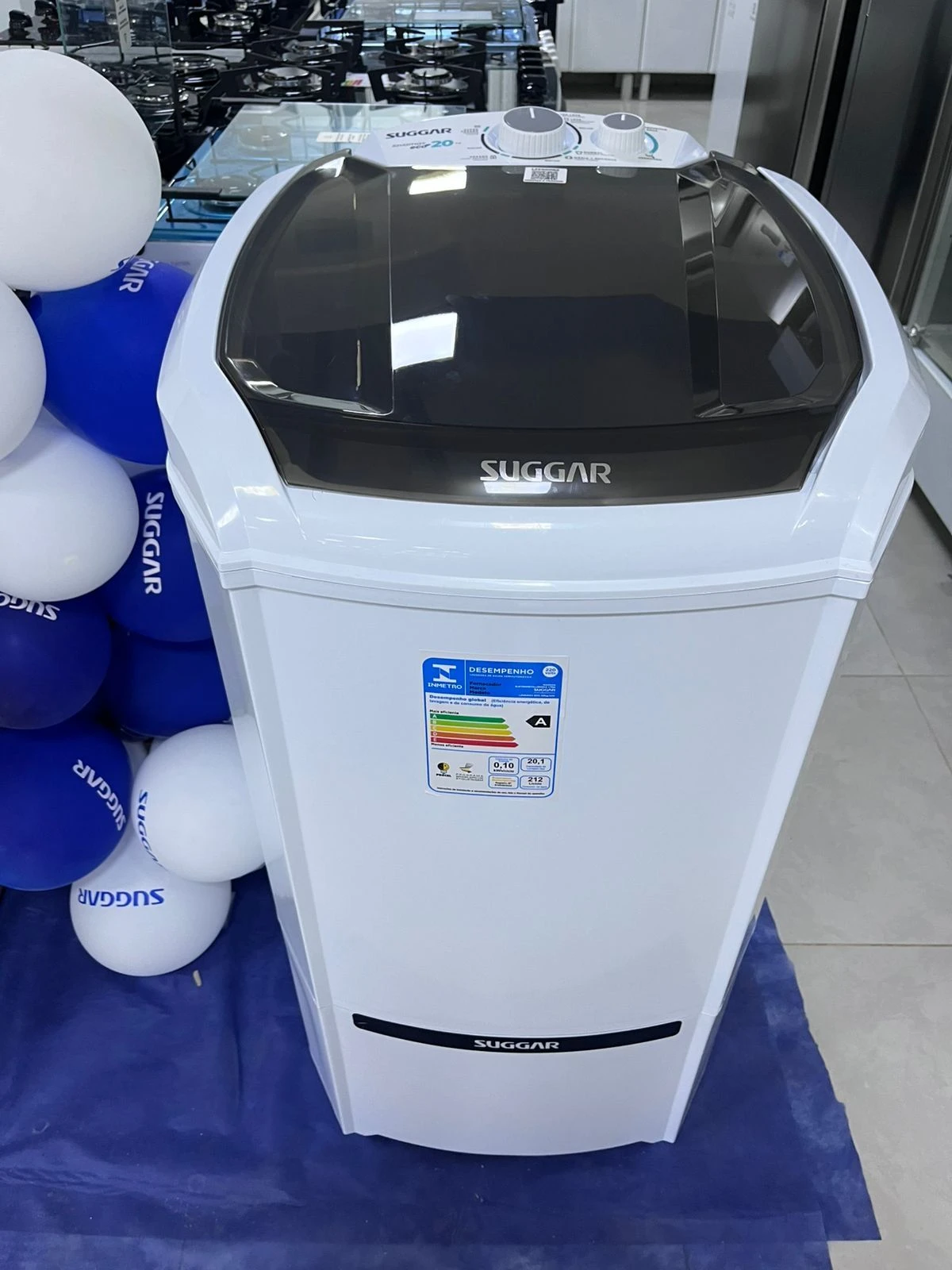 LAVADORA ECO MAX SUGGAR 10 KG E 20KG - 5