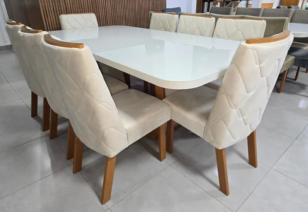 CONJUNTO MESA DIVINE + CADEIRA YARIS BOM PASTOR