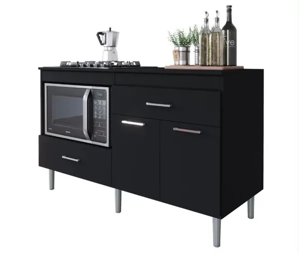 BALCÃO 1.40 P/COOKTOP 5 BOCAS
