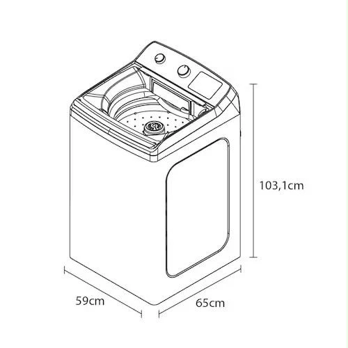 Máquina de Lavar Colormaq 14kg - 5