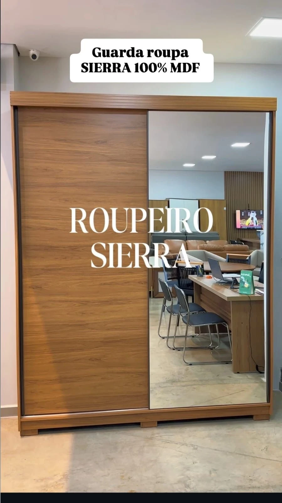 GUARDA ROUPA SIERRA*( ROBEL)  100% MDF - 4